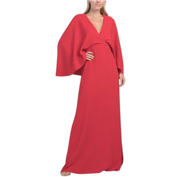 HALSTON Dresses & Skirts - HALSTON Long Sleeve Gown